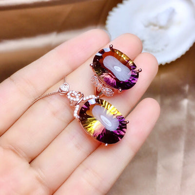 Conjunto de Amatista Cristal Puro y Limpio - Image 3