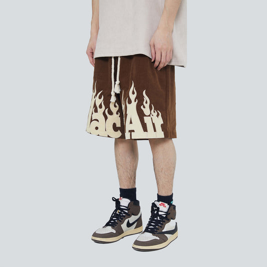 Shorts Retro Casual Estilo Americano para Hombre y Mujer