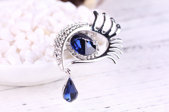 Broche Enchapado en Diamantes