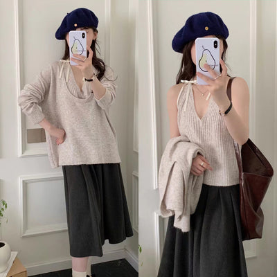 Suéter Corto Manga Larga para Mujer - Elegancia y Comodidad - Image 11