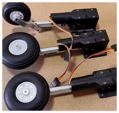 Carrito de Transporte con Ruedas Dobles y Sistema de Suspensión Retráctil - Image 11