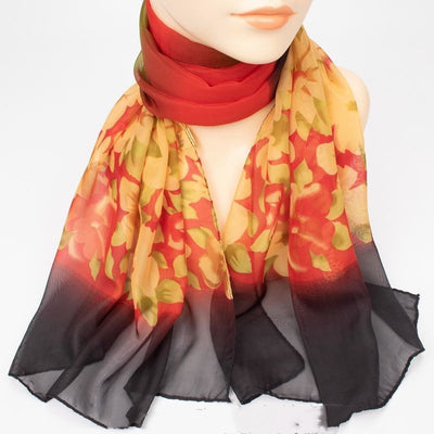 Pañoleta Estampada Primavera Otoño en Chifón Ligero - Image 28