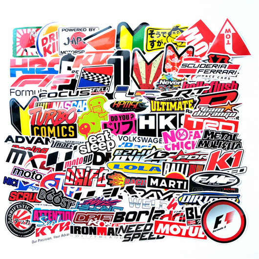 Adhesivo Decorativo Impermeable para Maletas con Diseño Graffiti - Image 10