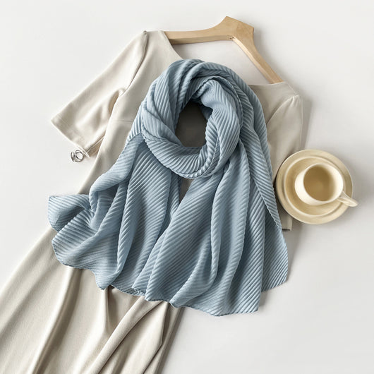 Pañuelo Mujer Algodón y Lino con Diseño Minimalista - Image 13