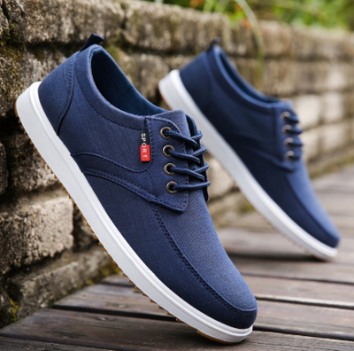 Zapatos de Lona con Cordones para Hombre - Cómodos y Transpirables - Image 6