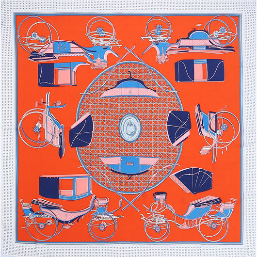 Pañuelo de Seda Twill Carriage - Image 24