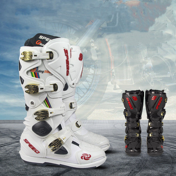 Botas de Motociclismo Antideslizantes con Protección Extrema
