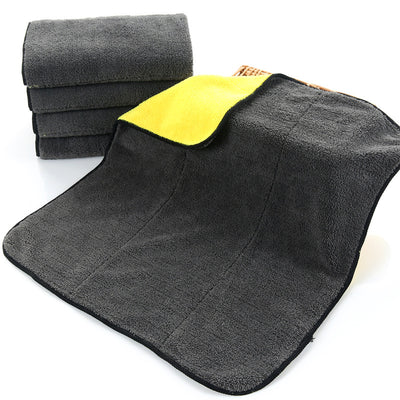 Paño de Microfibra Coral para Limpieza de Auto - Doble Cara Absorbente - Image 4