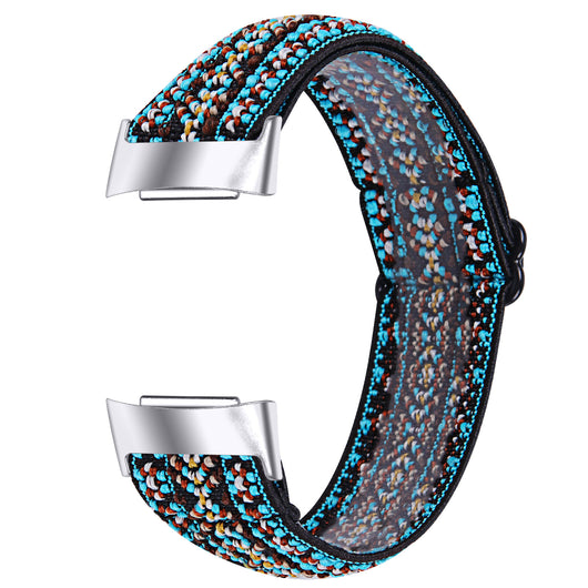 Correa de Reloj Elástica Ajustable con Estampado Coordinado - Image 4