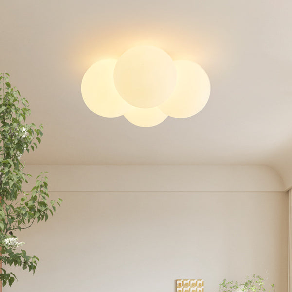 Lámpara de Techo Minimalista Nube para Restaurante - Ambiente Acogedor y Romántico