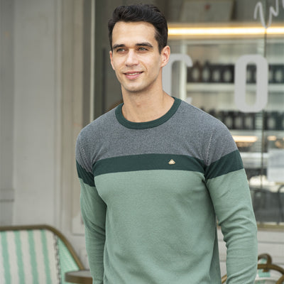 Suéter Tejido con Patrón para Hombre - Image 5