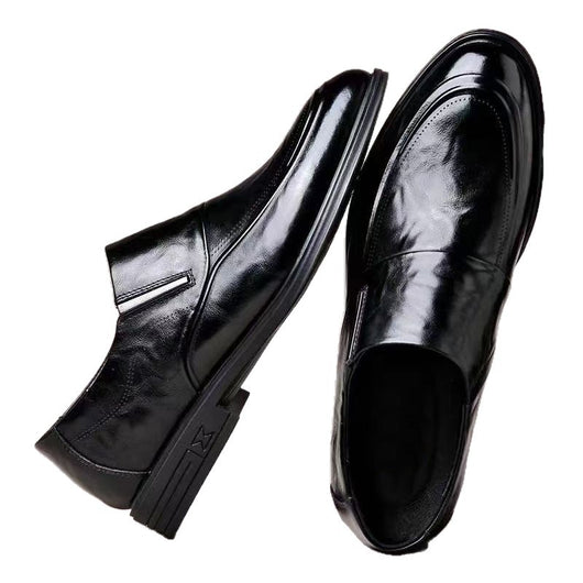 Zapatos de Cuero Suave para Novio - Mocasines Elegantes Punta Fina Suela Flexible - Image 4