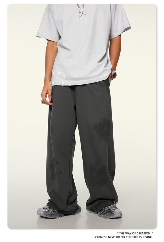 Pantalones Casuales Juveniles Teñidos con Barro - Image 13