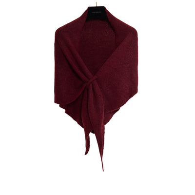Chal Triangular Tejido Grueso Coreano para Invierno - Abrigo Suave y Cálido - Image 11