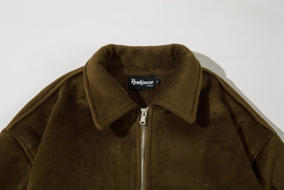 Abrigo Retro de Lana con Cuello Polo - Diseño Premium - Image 15