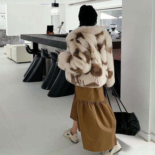 Abrigo de Piel de Cordero para Mujer - Otoño e Invierno - Image 3