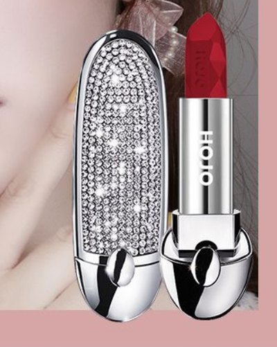Labial Rojo Intenso HOJO Brilliant Star - Efecto Espejo Profesional - Image 4