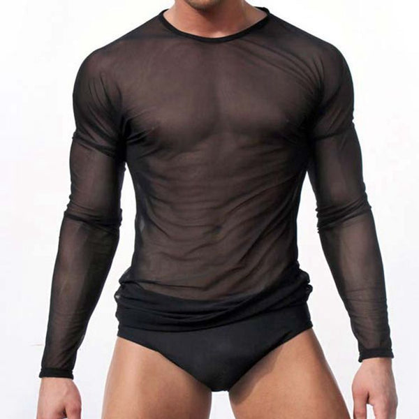 Remera Manga Larga Mesh para Hombre - Image 4