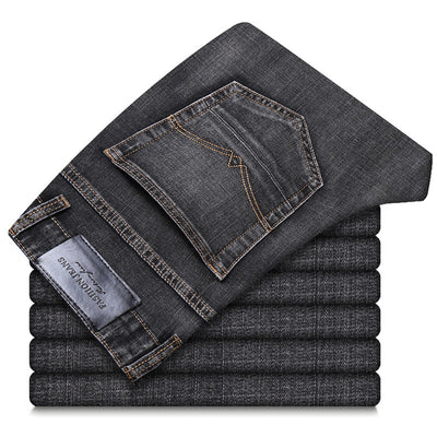 Pantalones vaqueros elásticos para hombre - Image 8