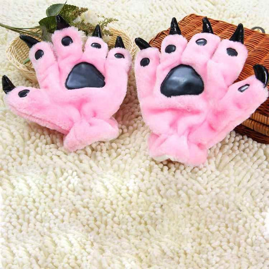 Guantes Navideños Dinosaurio Cartoon - Algodón Grueso Cálido - Image 5