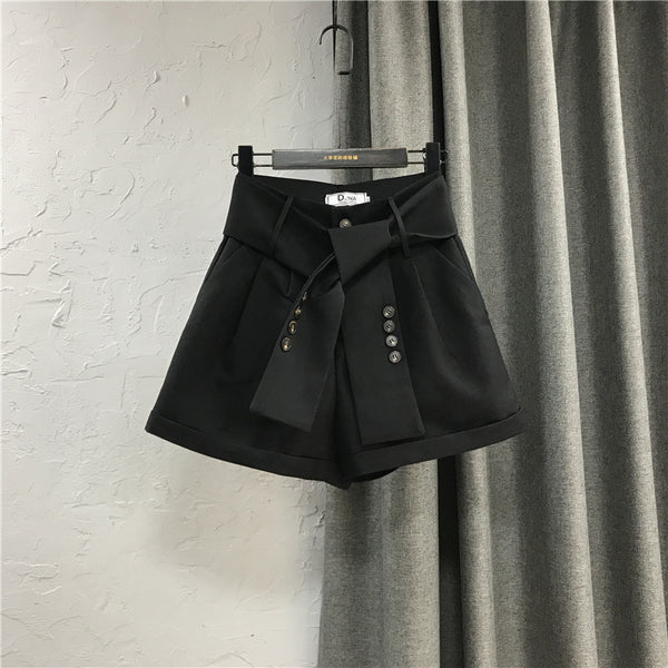 Shorts de Pierna Ancha Estilo Sastre - Image 9