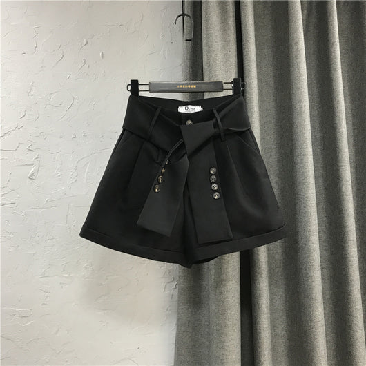 Shorts de Pierna Ancha Estilo Sastre - Image 9