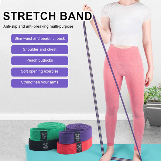 Bandas Elásticas de Tela para Ejercicio - Set Completo de Resistencia para Entrenamiento - Image 11