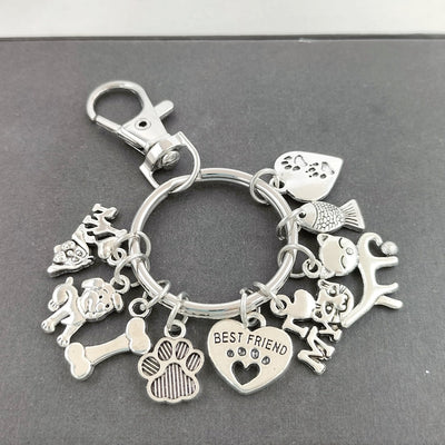 Llavero Mascota con Diseños de Huesos, Peces y Patitas - Accesor Perfecto para Amigos Peludos - Image 13