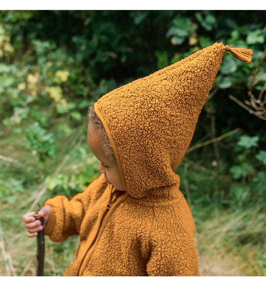 Abrigo Polar Cálido con Gorro Puntiagudo para Otoño e Invierno - Image 20