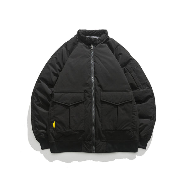 Chaqueta de Trabajo tipo Aviador con Plumón y Cuello de Pie - Image 14