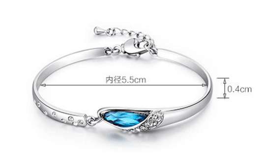 Pulsera de Cristal Zapato Shijia - Joyería de Moda Elegante - Image 2