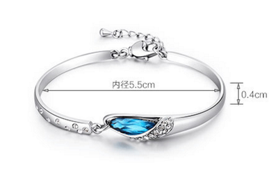 Pulsera de Cristal Zapato Shijia - Joyería de Moda Elegante - Image 2