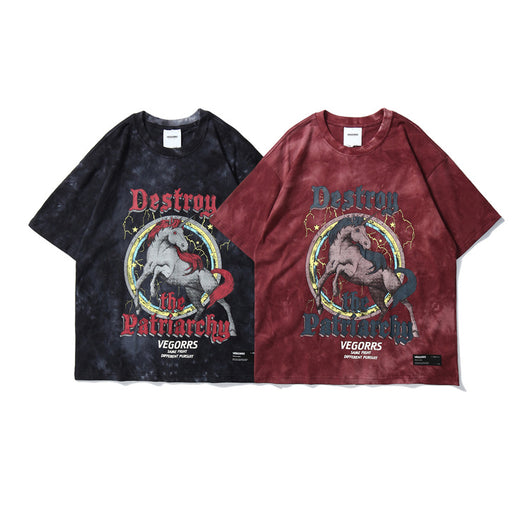 Playera Negra de Duelo Manga Corta - Image 3