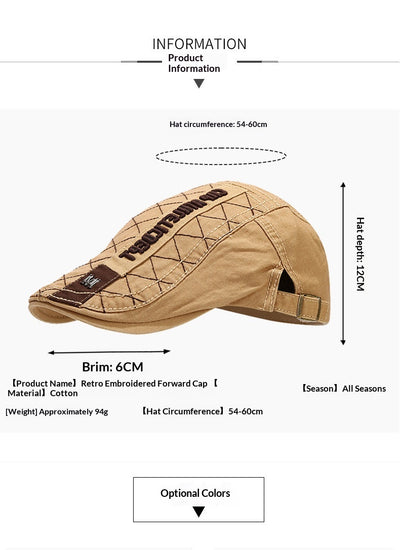 Boina Vintage Multiusos - Gorra de Artista Elegante con Protección Solar - Image 11