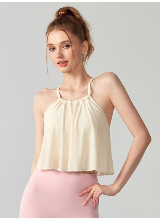Chaleco Deportivo de Malla para Yoga - Top Suelto para Mujer - Image 22