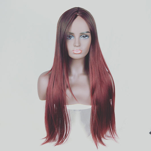 Extensiones de Cabello Liso con Degradado de Color - Image 6