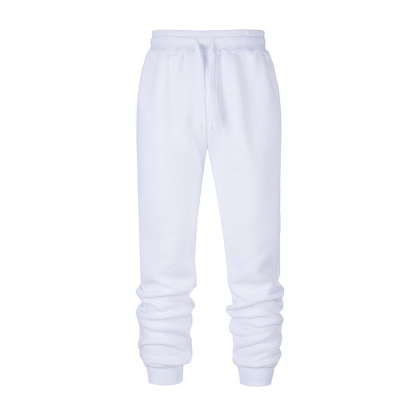Pantalones Casuales Hombre Cómodos de Color Sólido