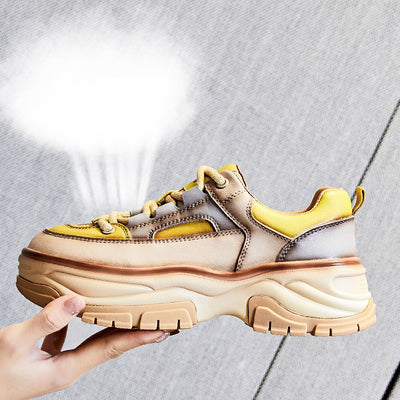 Zapatos Retro Étnicos de Cuero para Mujer con Suela de Succión - Image 12