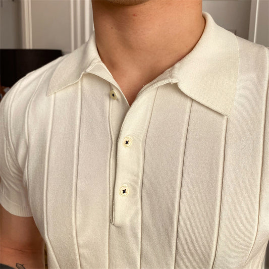 Polo Slim Fit de Manga Corta para Hombre - Diseño Versátil y Moderno - Image 2