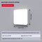White Light Thin square medium size - 20W