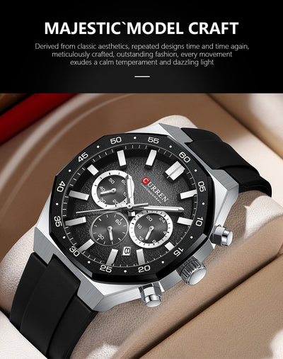 Reloj Deportivo Impermeable para Hombre con Seis Manecillas - Image 21