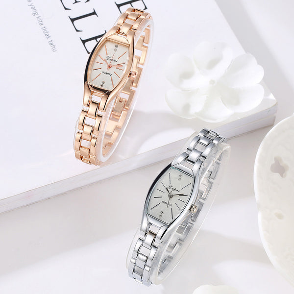 Reloj de Cuarzo Personalizado para Mujer con Diamante