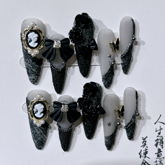 Pegatinas de Uñas Camellia Baroque Beauty
