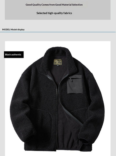 Cardigan Polar Fleece para Hombre - Abrigo Térmico Outdoor - Image 16