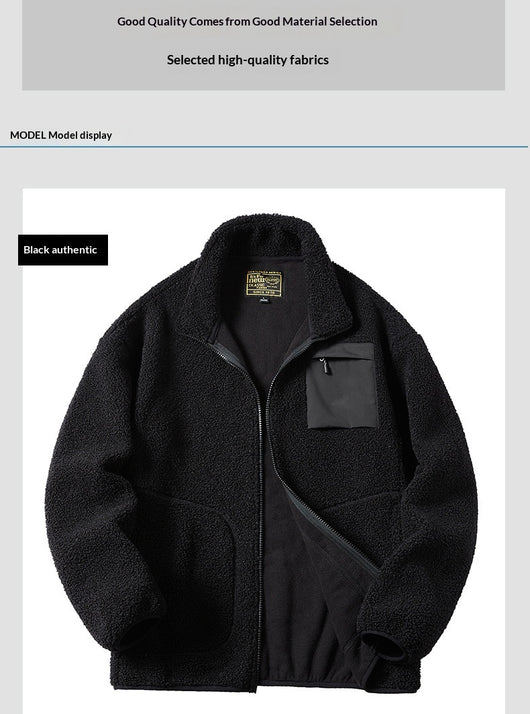 Cardigan Polar Fleece para Hombre - Abrigo Térmico Outdoor - Image 16