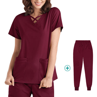 Uniforme Médico Dental Elástico de Secado Rápido - Image 6
