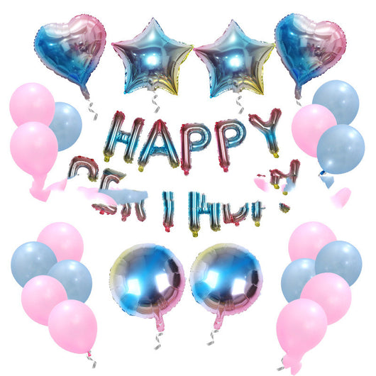 Letras Gigantes Arcoíris 16 Pulgadas para Decoración de Cumpleaños - Image 9