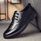 Zapatos de Cuero Ejecutivos con Plantilla Elevadora de Altura