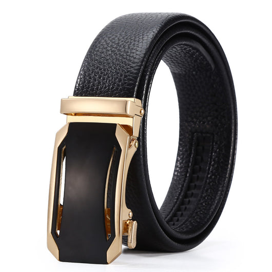 Cinturón de Cuero para Hombre con Hebilla Automática - Image 28