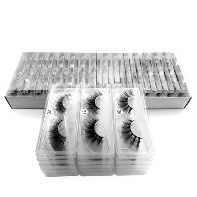 Pestañas Postizas 3D Voluminosas Multicapa - Set de 1 Par Natural - Image 12